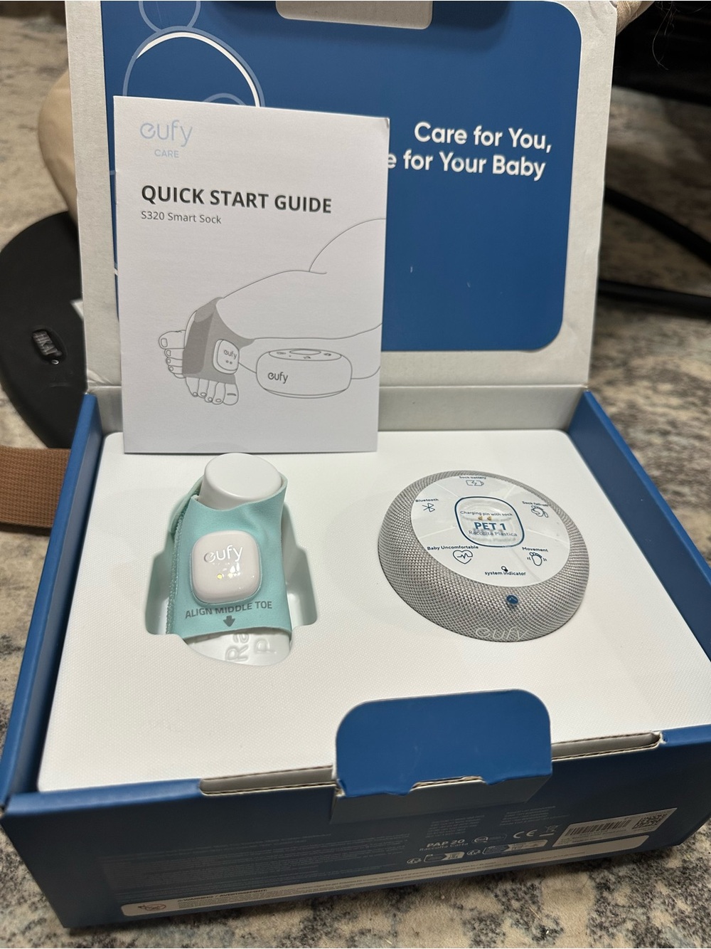 Eufy S320 Smart Sock Baby Monitor